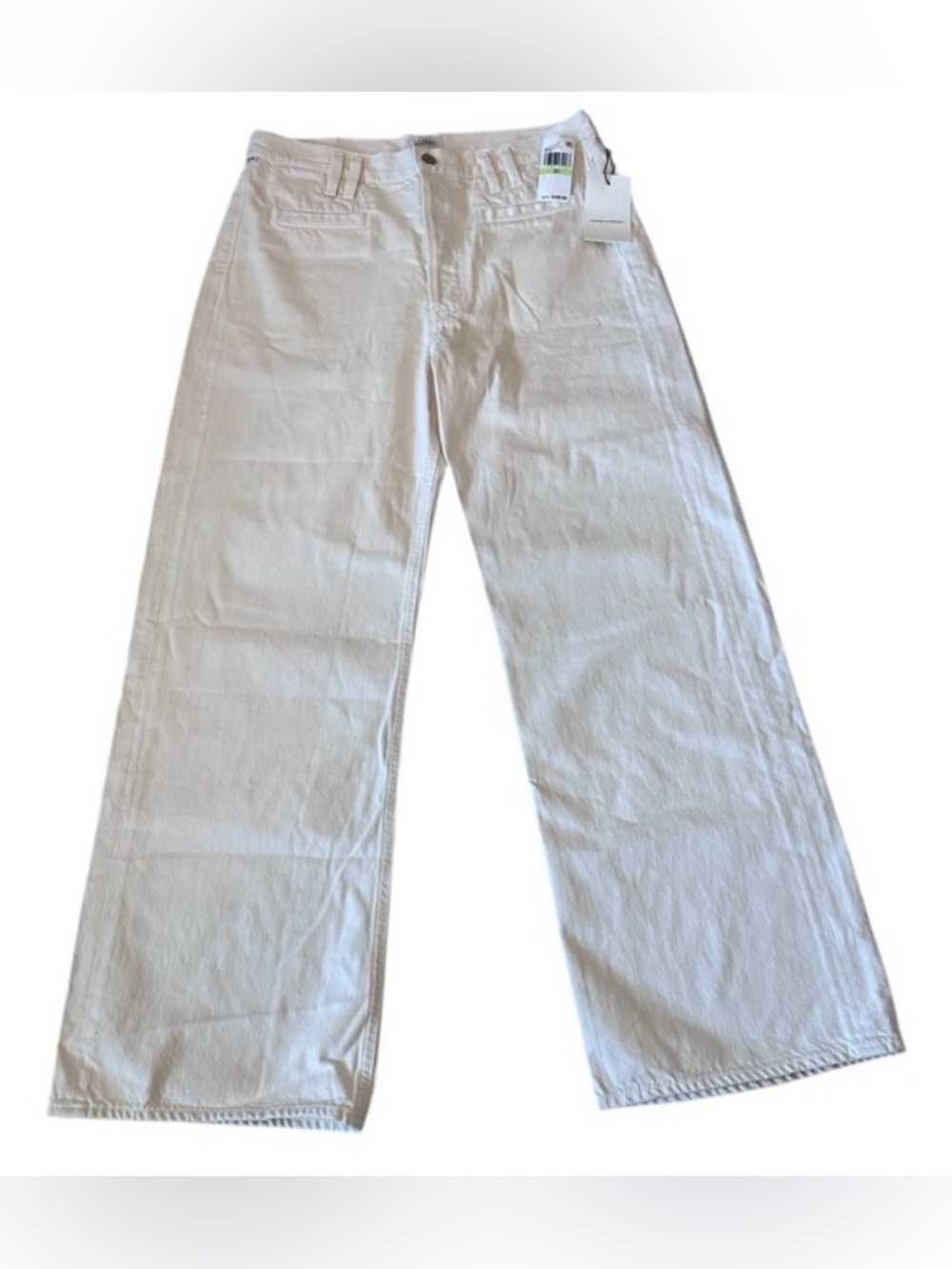 New‼️ Citizens Of Humanity - 🤍Marzipan Gaucho Trouser Wide Leg Jeans Off White - Picture 7 of 16
